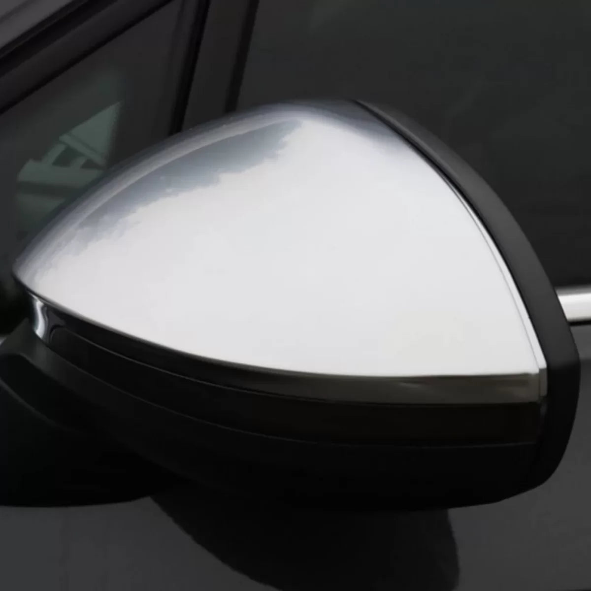 Calotte Specchietti Argento Opaco per Volkswagen Golf 8 Id.3 Senza Assistenza