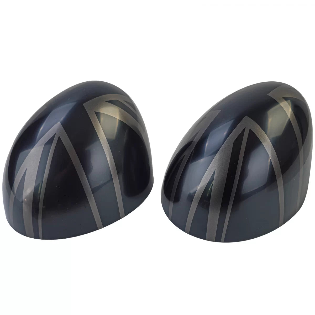 Calotte Specchietti Nero Union Jack per Mini F54 F55 F56 F57 13-18