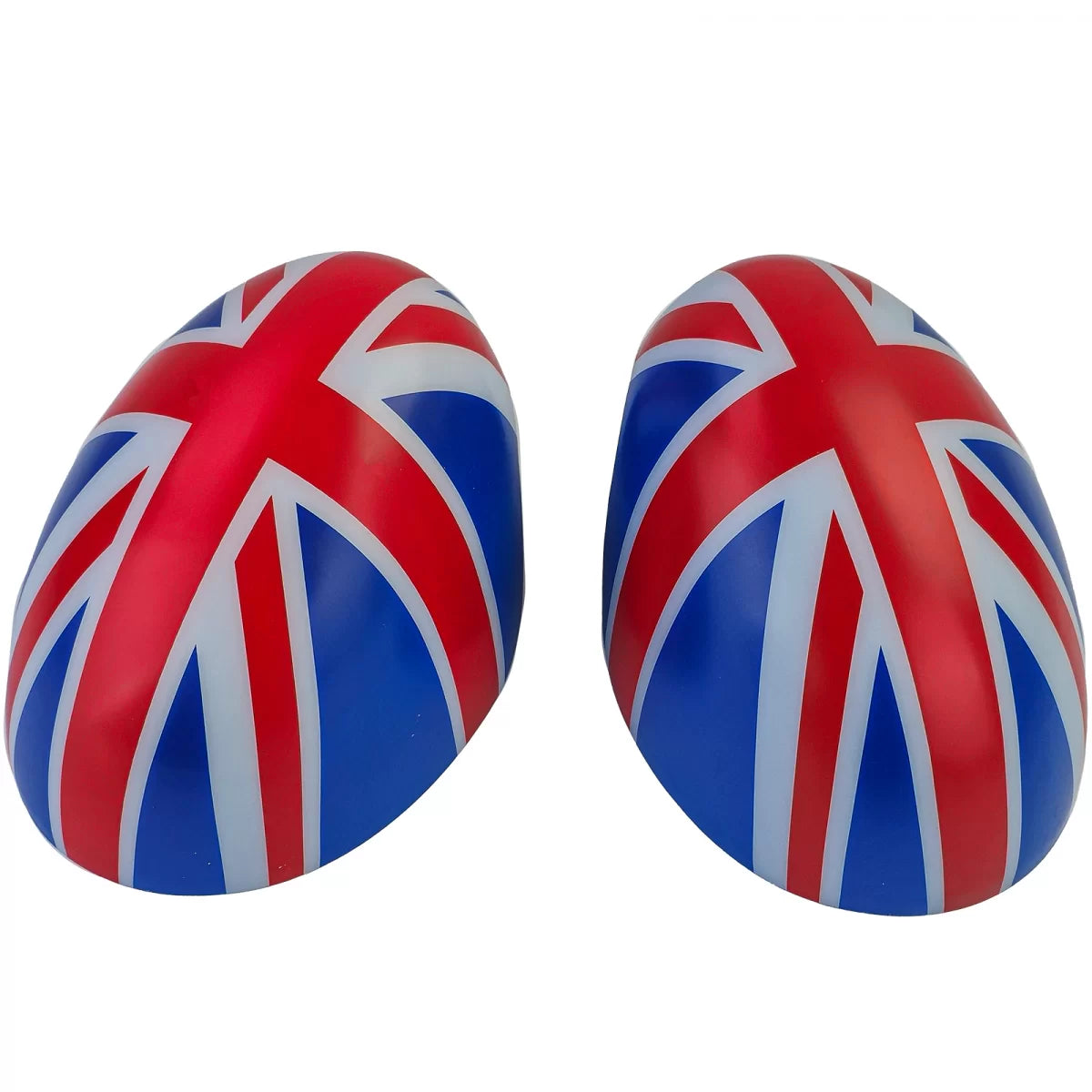 Calotte Specchietti Union Jack Blu Bianco Rosso per Mini F54 F55 F56 F57 13-18