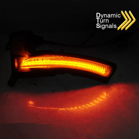 Specchietti LED Dinamiche Fumé Posteriori Dx Sx per Renault Clio Iv 16-19