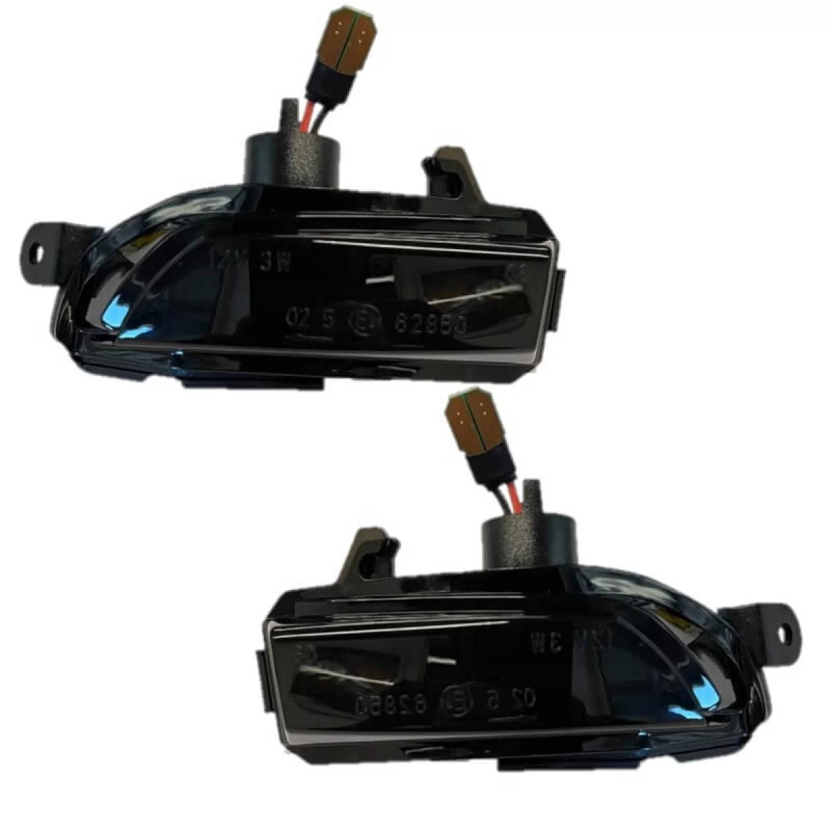 Specchietti LED Laterali Posteriori Fumé 2 Pezzi per Seat Toledo 12+ Dinamiche