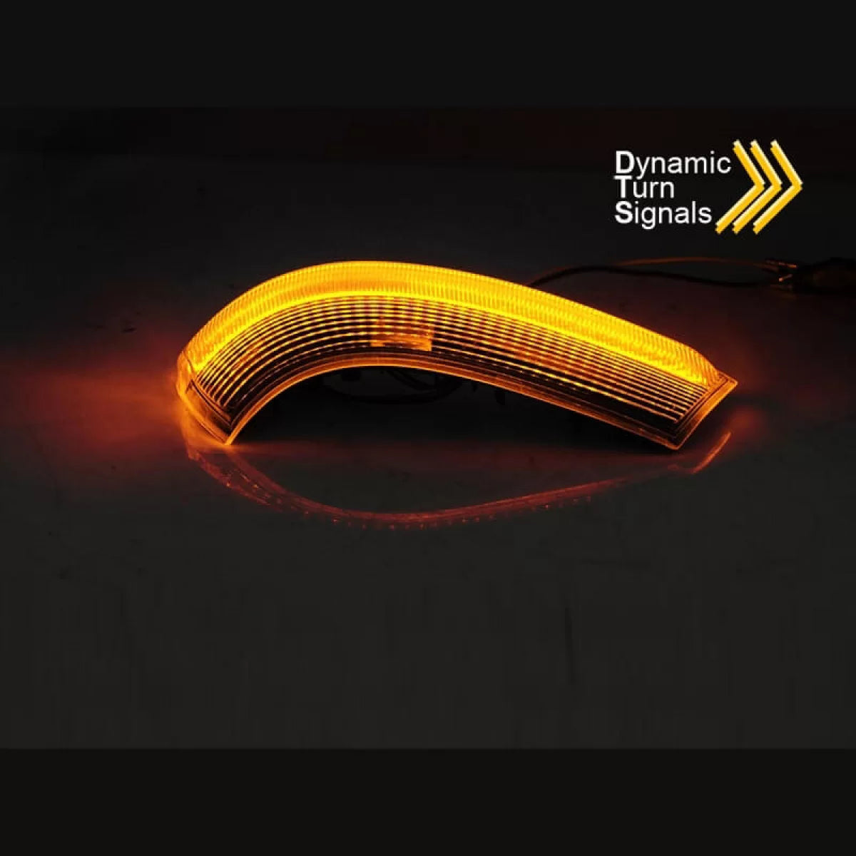 Specchietti LED Dinamici Bianchi 2 Pezzi per VW Golf 5 03-08 Jetta 05-10 Passat