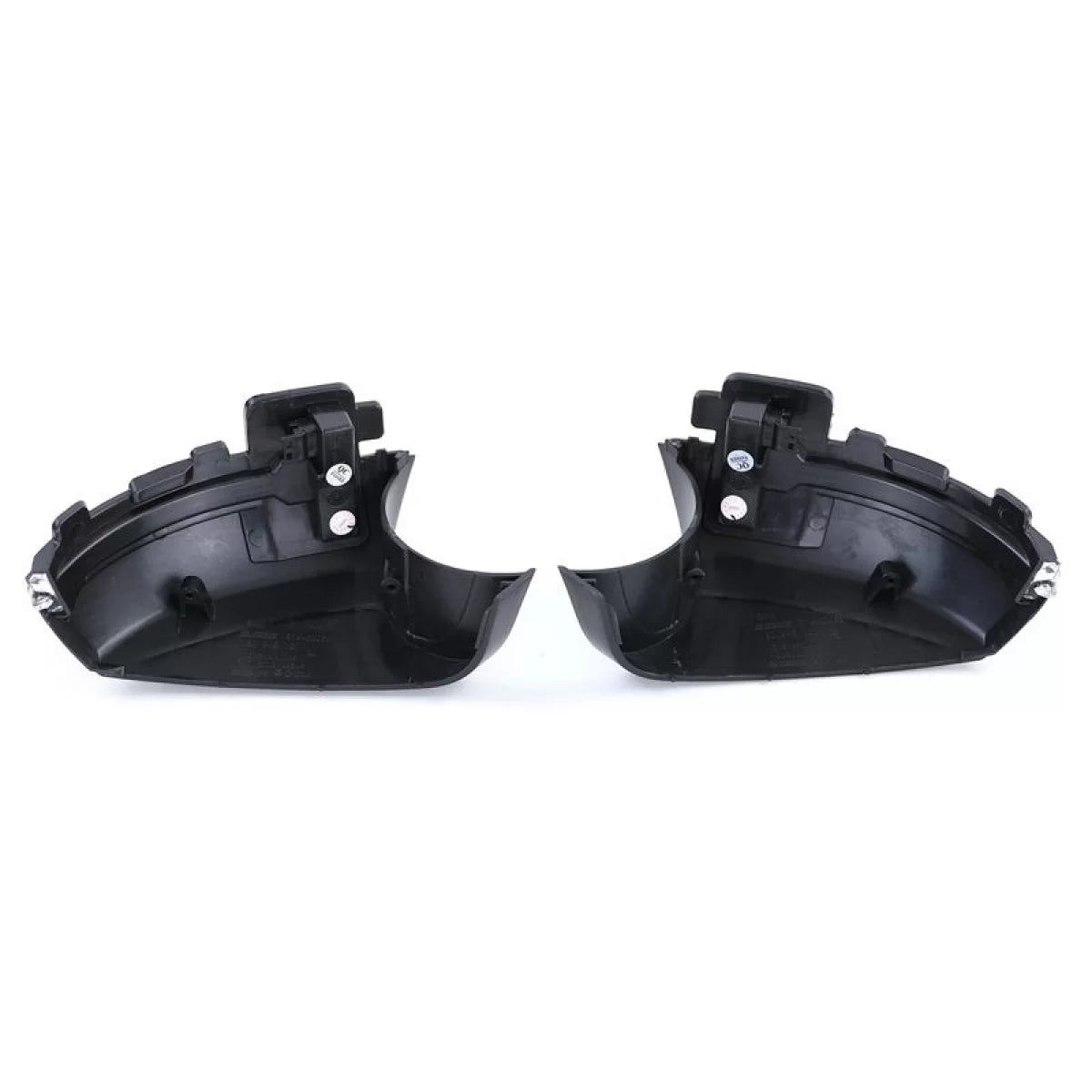 LED Specchietto Nero Fumo Anteriore Dx Sx 2 Pezzi per VW Polo 6R 6C 09-17