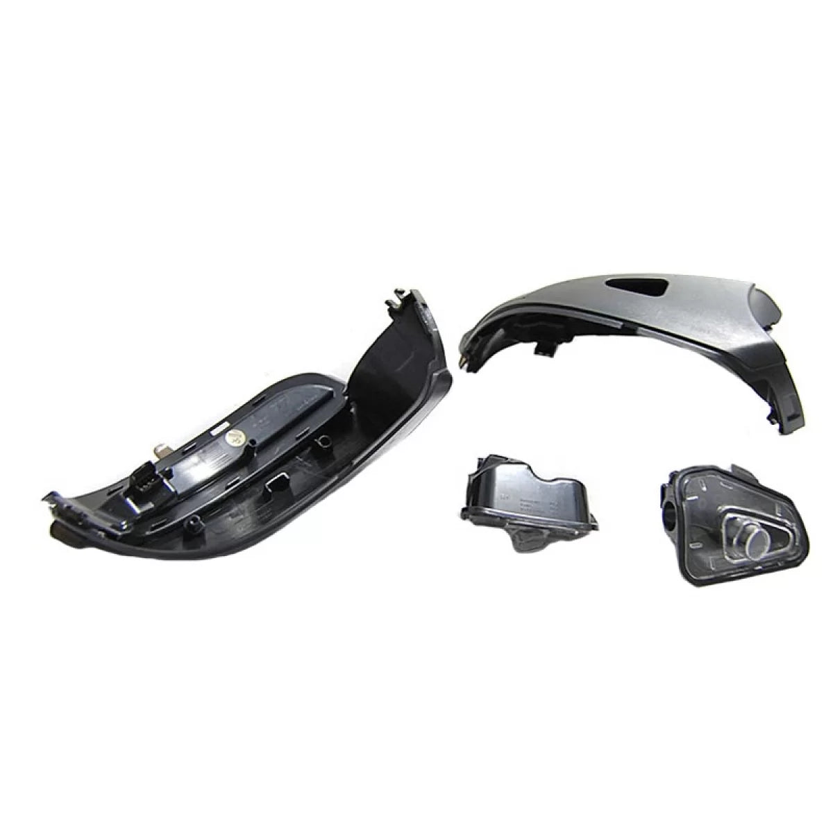 Specchietti LED Dinamici Fumé 2 Pz per VW Scirocco 08-14 Passat B7 Cc 08-14