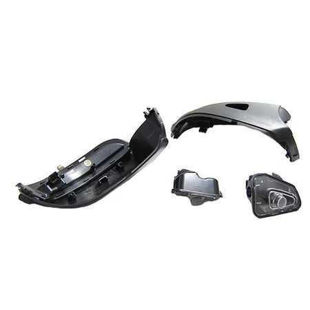 Specchietti LED Dinamici Fumé 2 Pz per VW Scirocco 08-14 Passat B7 Cc 08-14