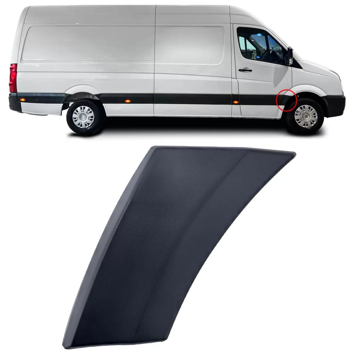 Parafango Anteriore Destro per Volkswagen Crafter 30-50 2E 2006-2016