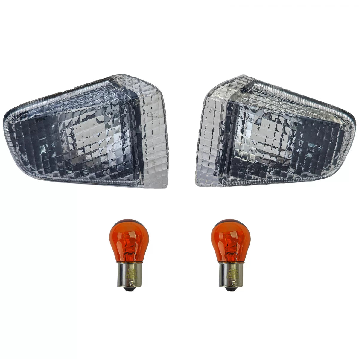 Inserto Freccia Posteriore Trasparente per Honda Vfr 750 SC36 1990-1997