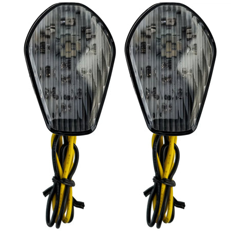 Fanali Indicatori LED Fumé Anteriore per Suzuki Gsx R 600 750 1000