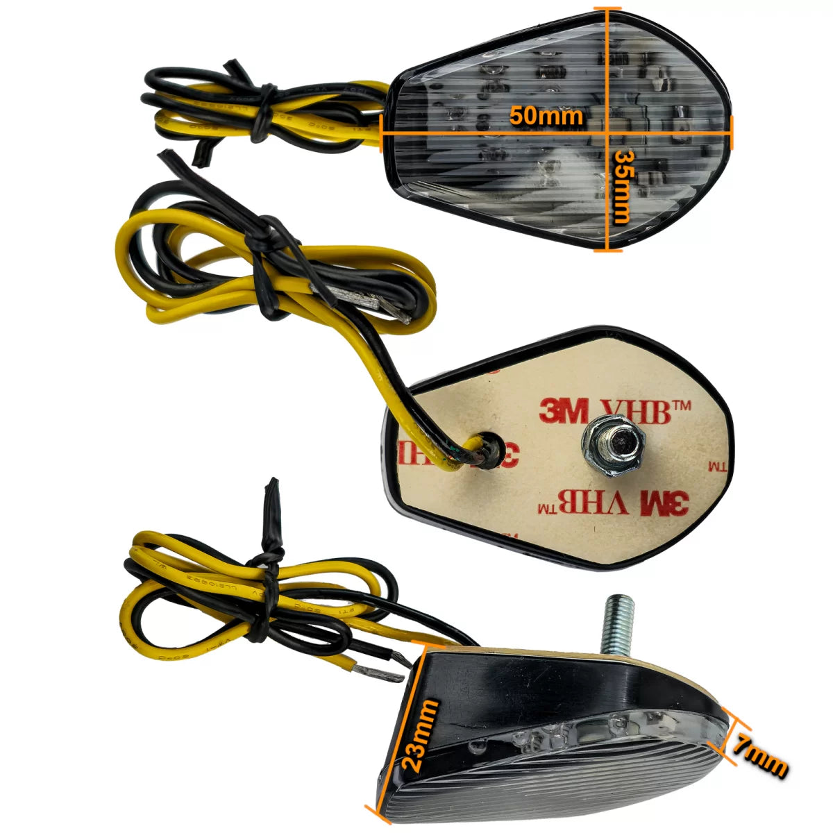 Fanali Indicatori LED Fumé Anteriore per Suzuki Gsx R 600 750 1000