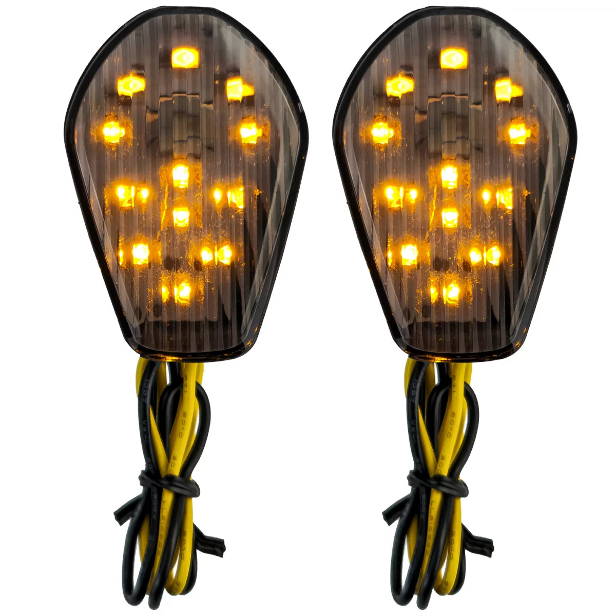 Fanali Indicatori LED Fumé Anteriore per Suzuki Gsx R 600 750 1000