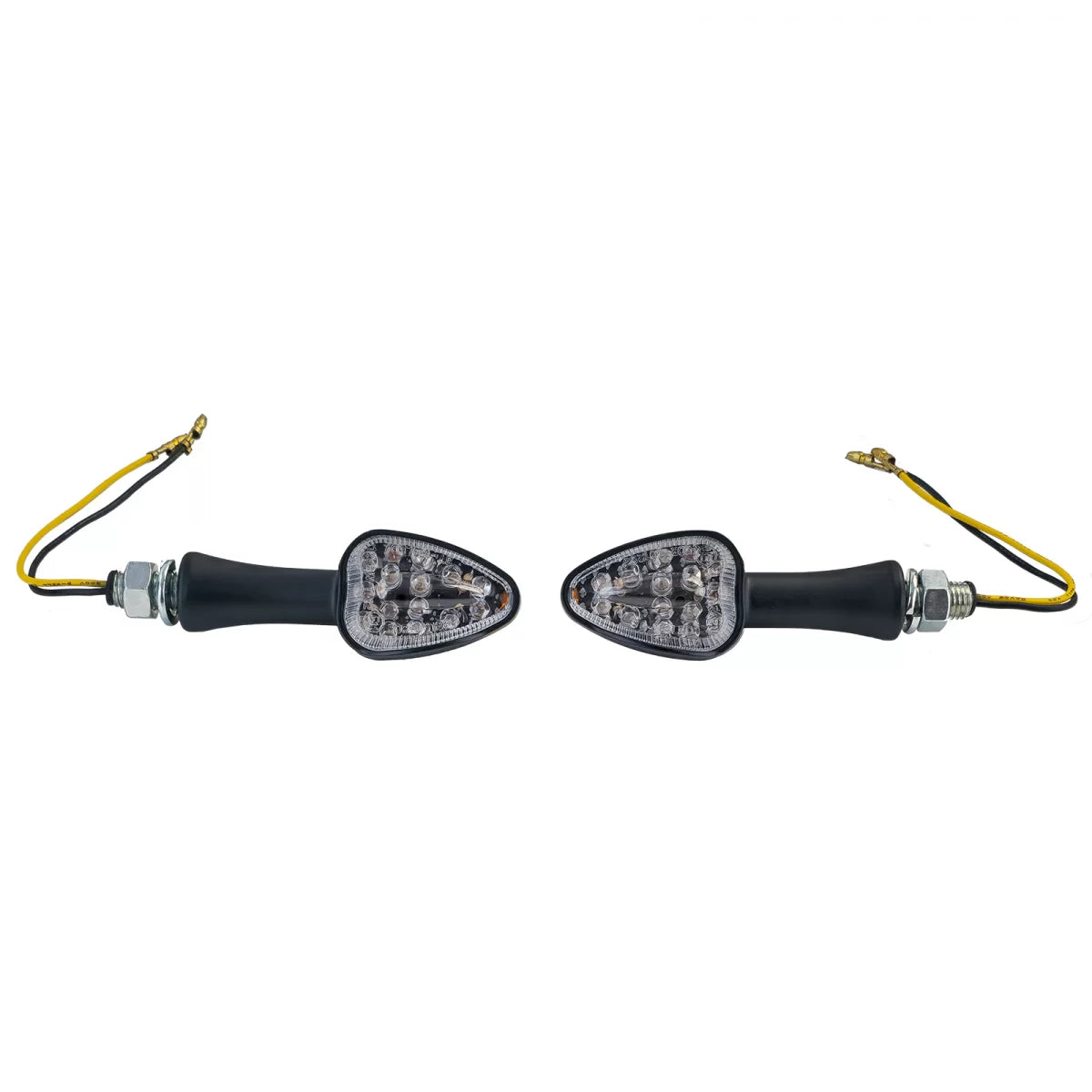 Indicatore LED Mini Anteriore Nero con E-mark per Mini Elegant