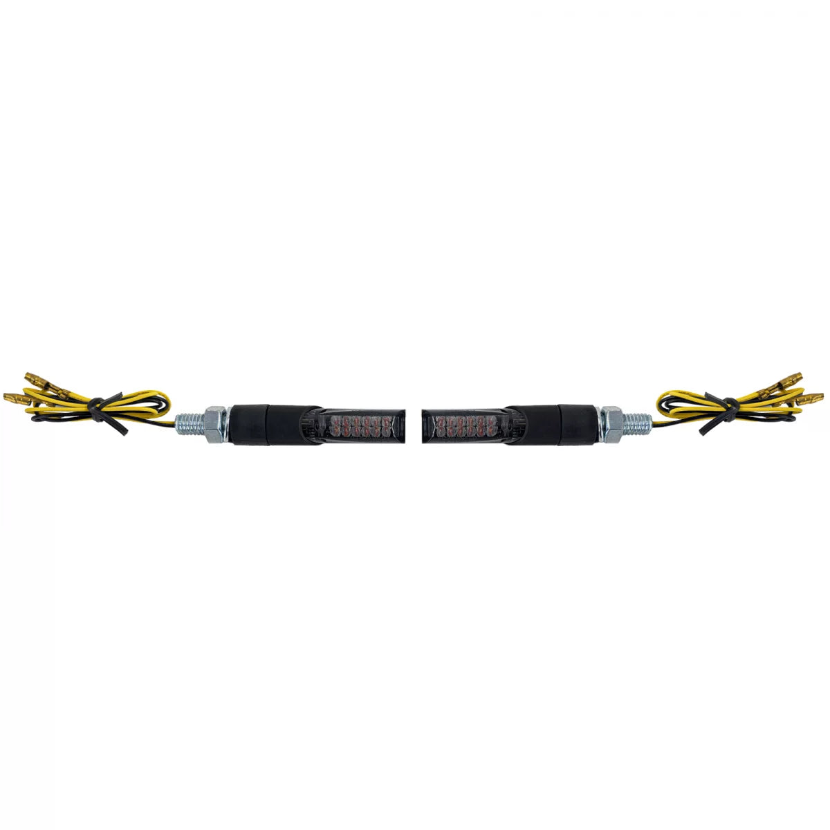 Freccia LED Mini Nera Anteriore Universale Moto E-mark