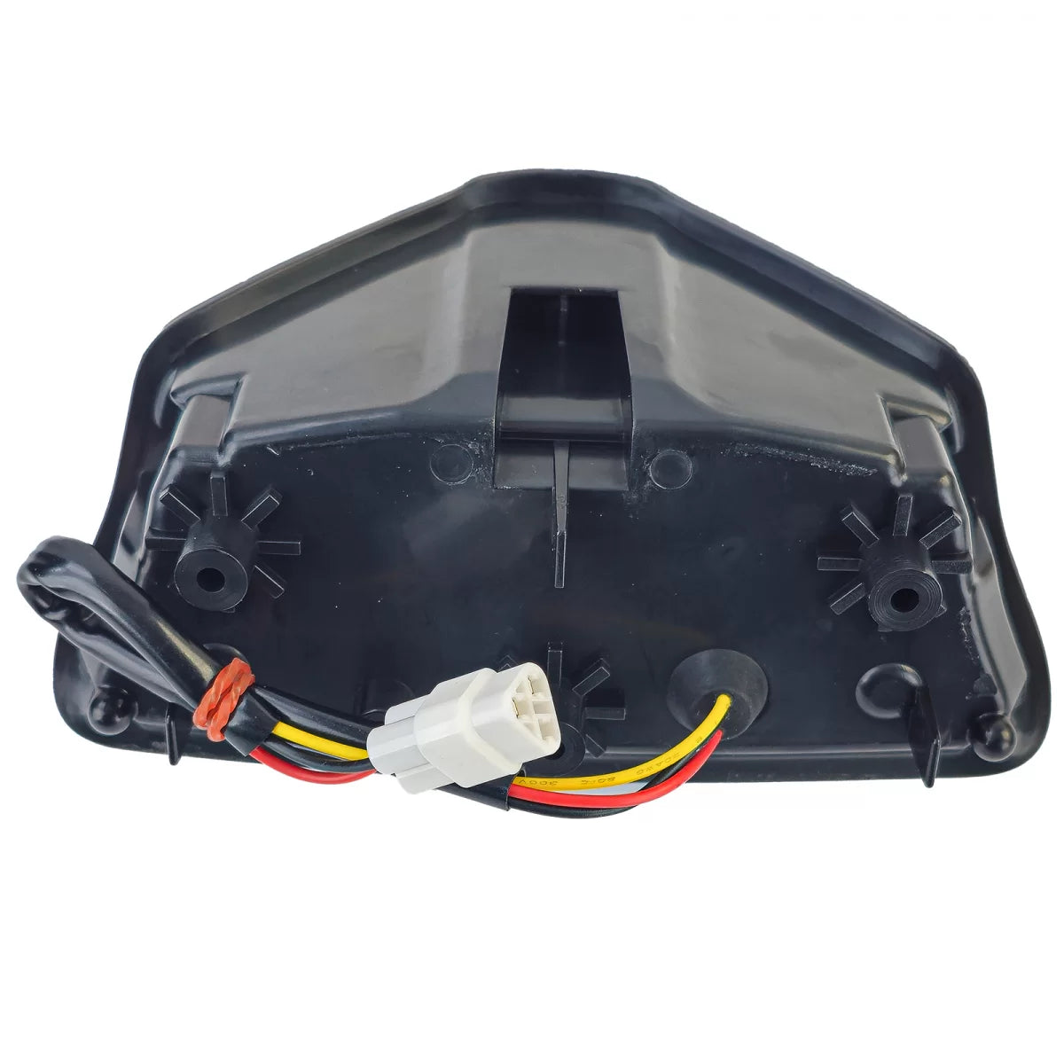 Fanale Posteriore LED Cromato Vetro Trasparente per Suzuki Gsx-r 600 750 1000