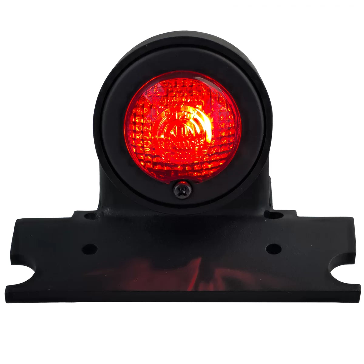 Fanale Posteriore Sparto Nero Universale per Moto Chopper Retro
