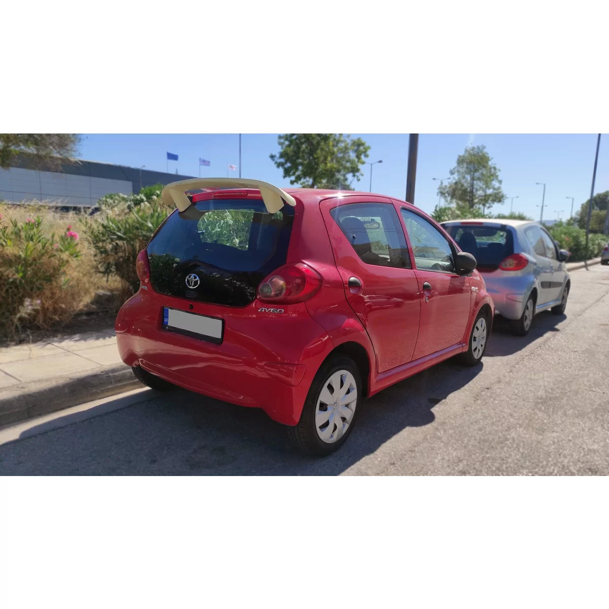 Spoiler Posteriore Motordrome Design Versione 2 per Toyota Aygo MK1 2005-2014