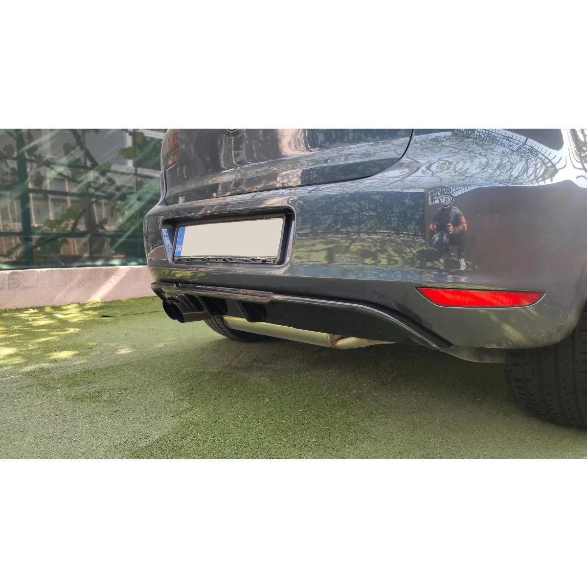 Diffusore Posteriore Versione 2 per Volkswagen Golf Vi 2008-2013