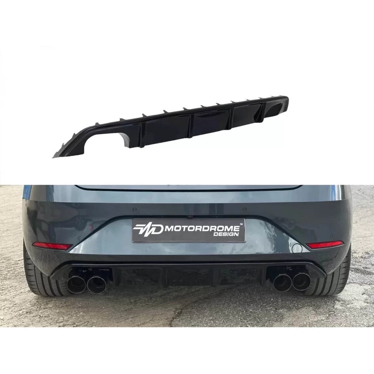 Diffusore Posteriore per Seat Leon MK4 dal 2020