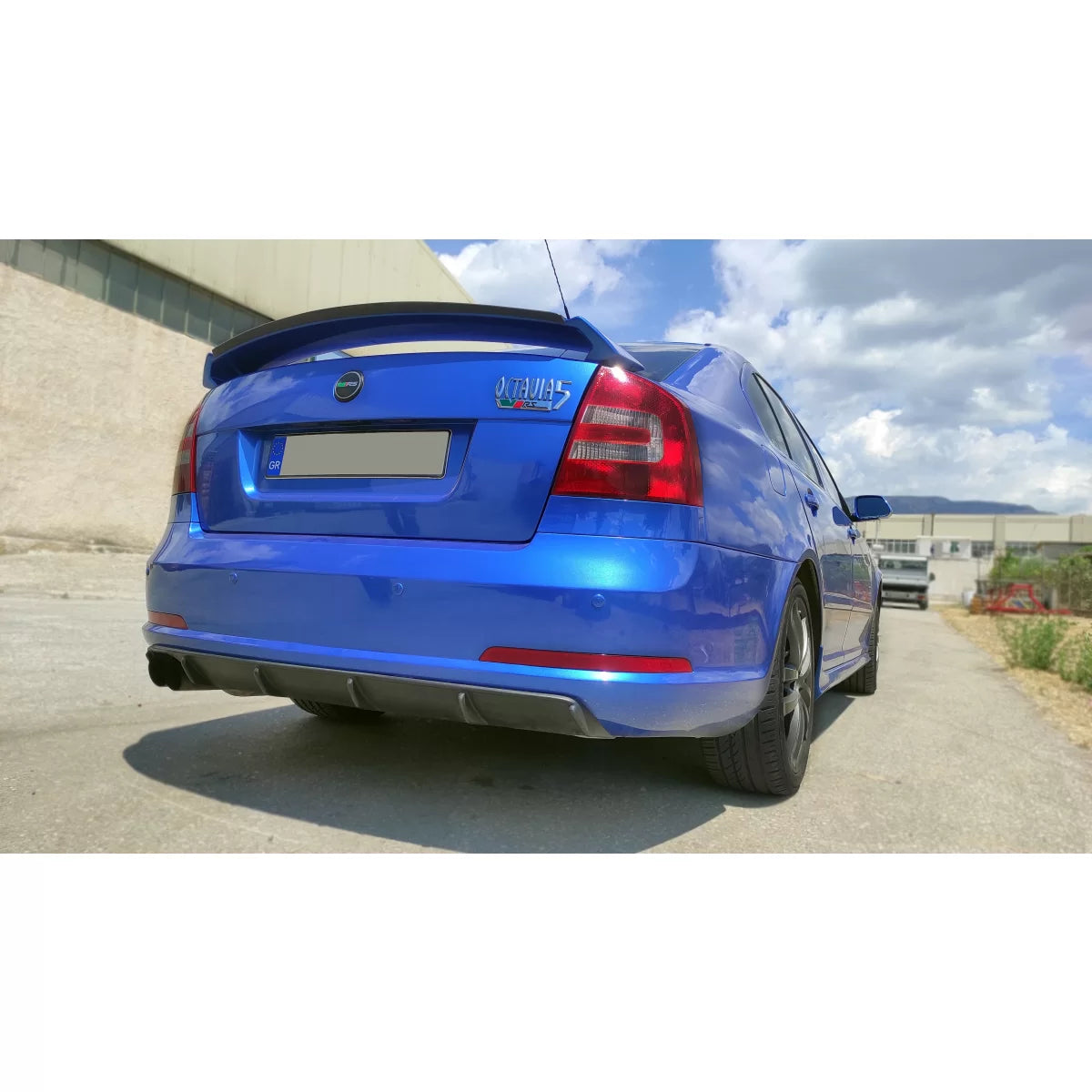 Diffusore Posteriore per Skoda Octavia MK2 2004-2009
