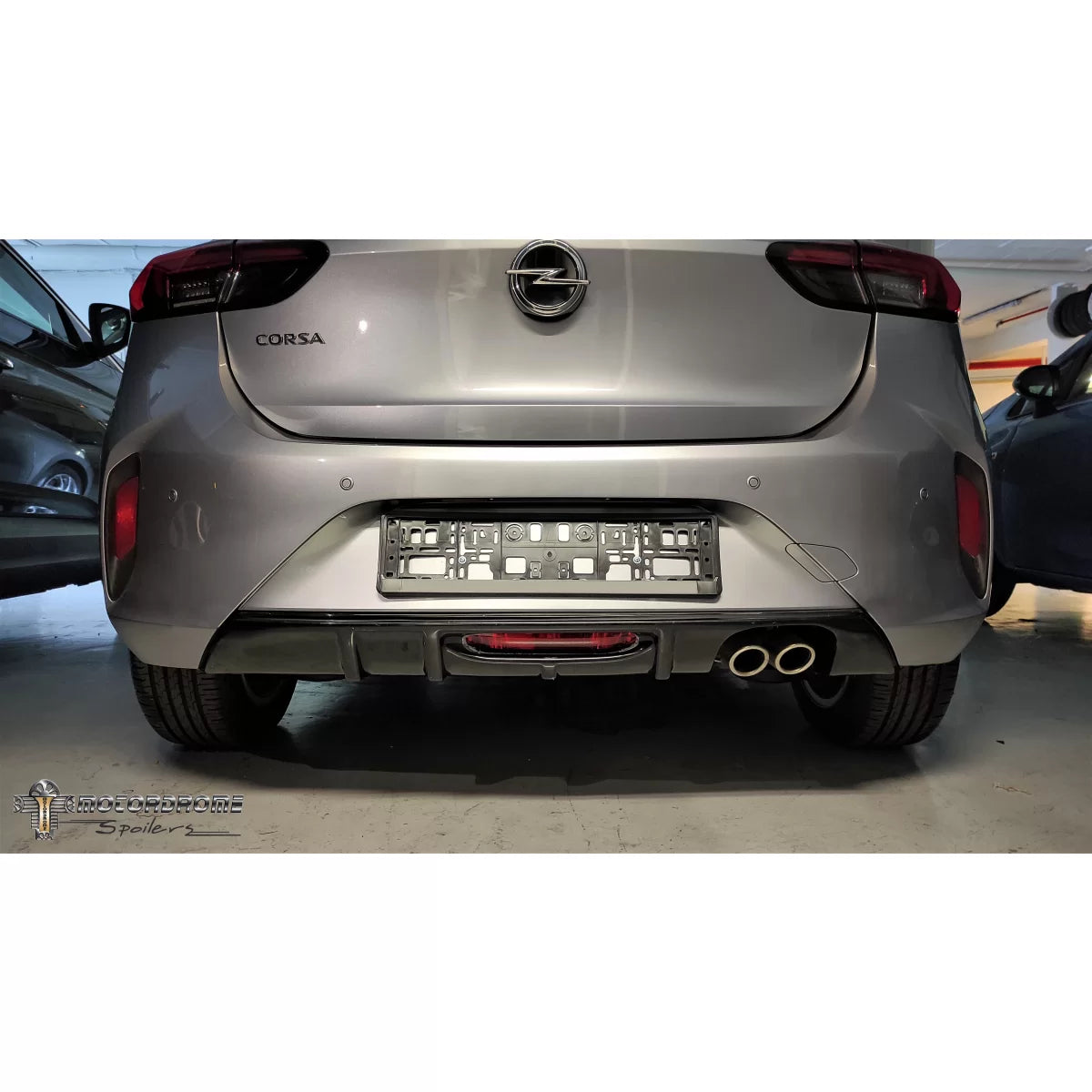 Diffusore Posteriore Gs-line per Opel Corsa F dal 2019