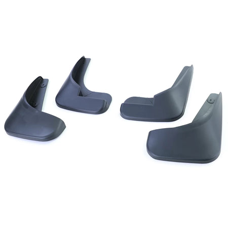 Set Paraspruzzi Anteriore e Posteriore Nero per Peugeot 307 5 Porte 00-09