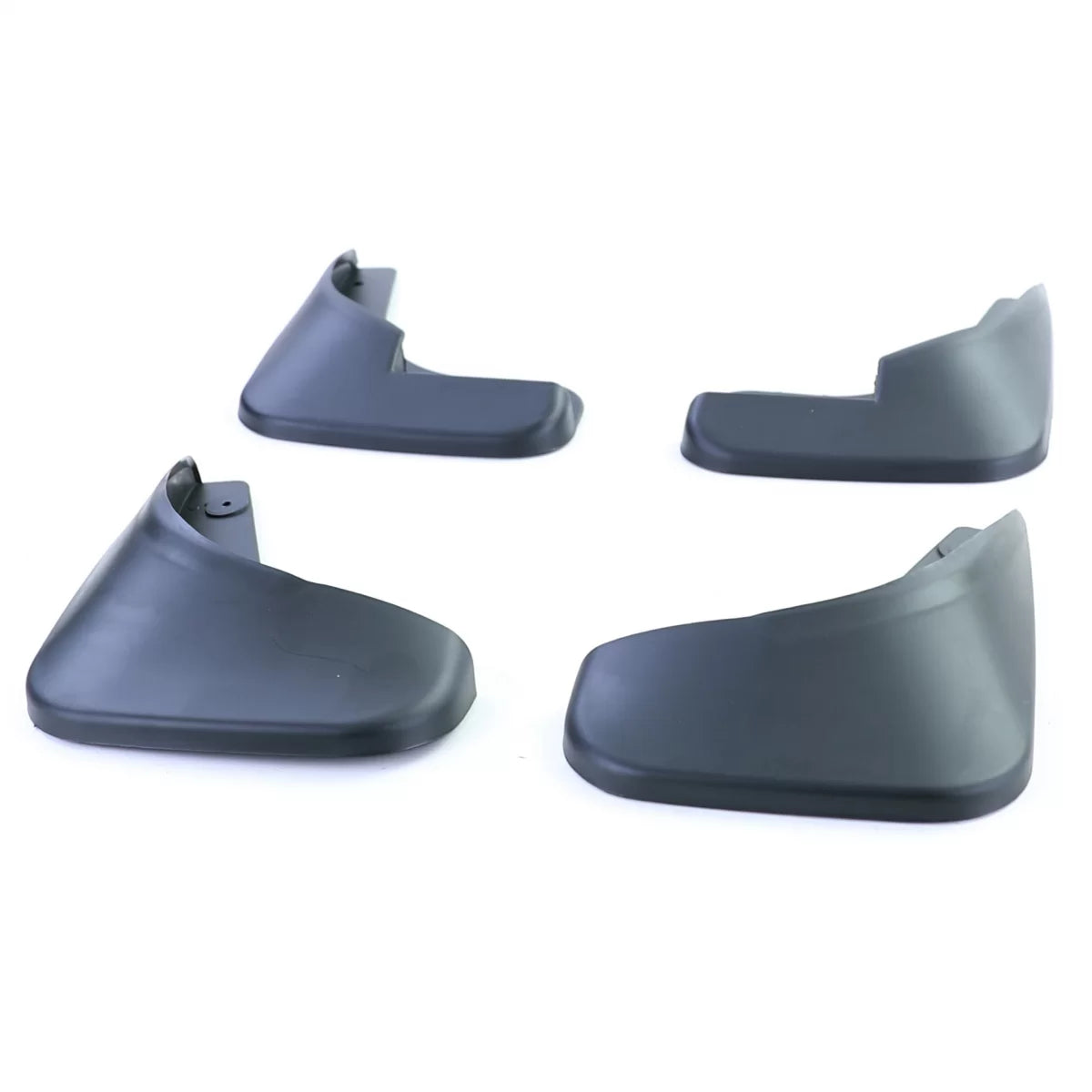 Set Paraspruzzi Anteriore e Posteriore Nero per Peugeot 307 5 Porte 00-09