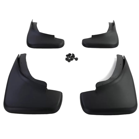 Paraspruzzi Anteriori e Posteriori Neri per Volkswagen Golf 4 97-06 Golf 5 05-09
