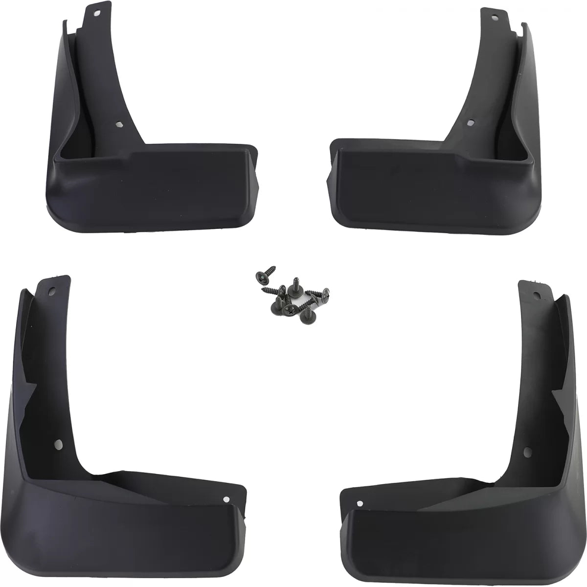 Paraspruzzi Anteriori e Posteriori Neri per Volkswagen Golf 7.5 R-line 17-21