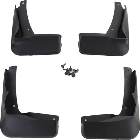 Paraspruzzi Anteriori e Posteriori Neri per Volkswagen Golf 7.5 R-line 17-21