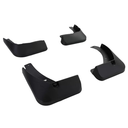 Set Paraspruzzi Anteriore e Posteriore Nero per Volkswagen Golf 7 12-17