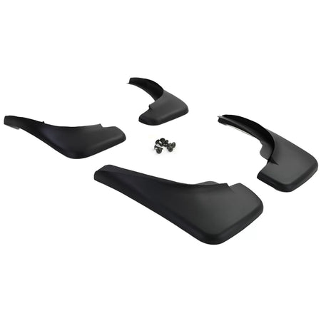 Paraspruzzi Anteriori e Posteriori Neri per Volkswagen Golf 4 97-06 Golf 5 05-09