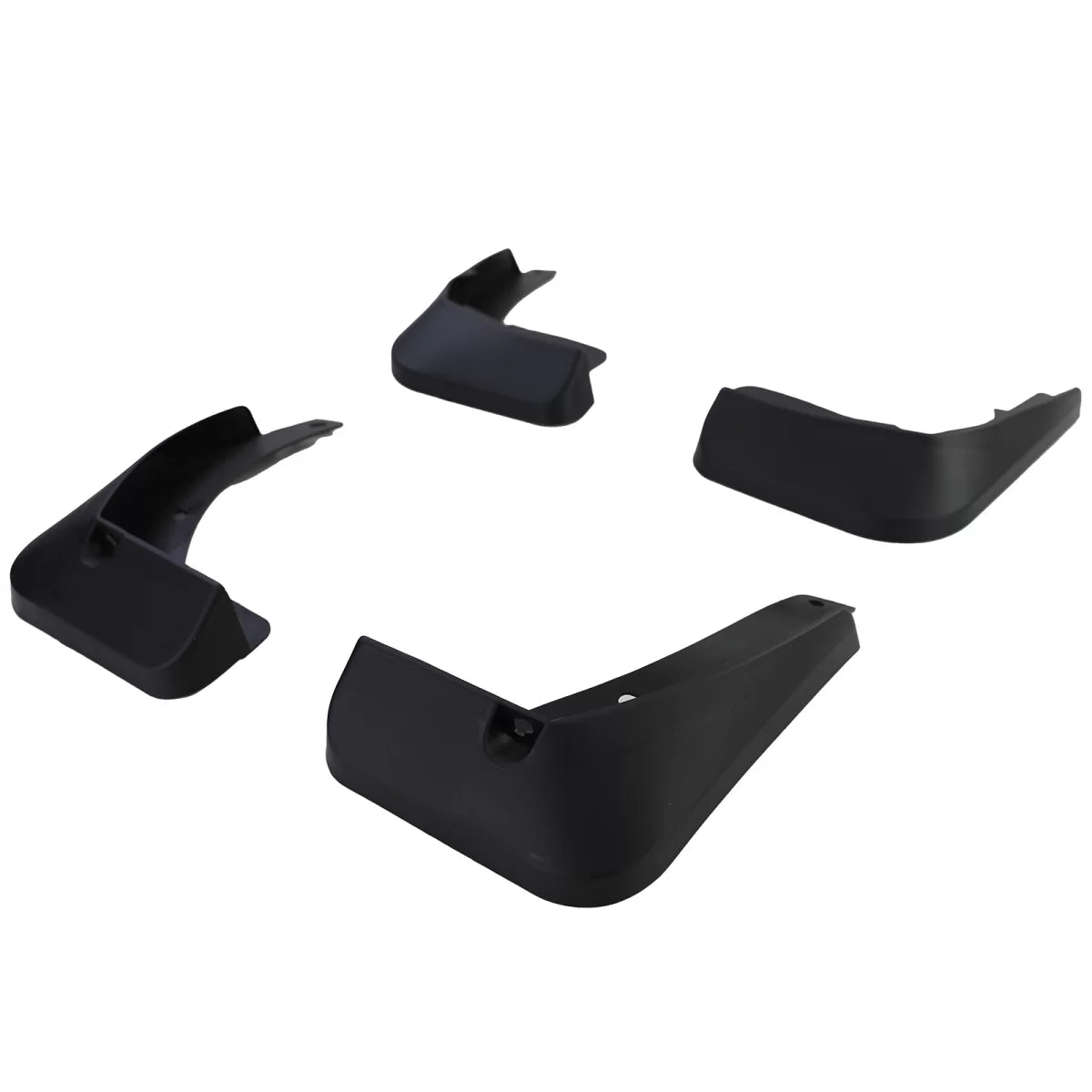 Set Paraspruzzi Anteriore e Posteriore Nero per Volkswagen Golf 7 12-17