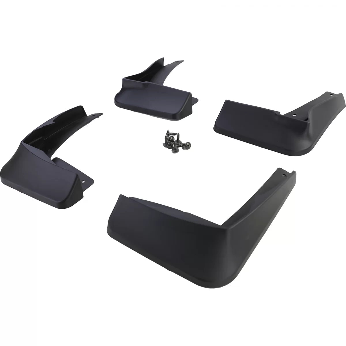 Paraspruzzi Anteriori e Posteriori Neri per Volkswagen Golf 7.5 R-line 17-21