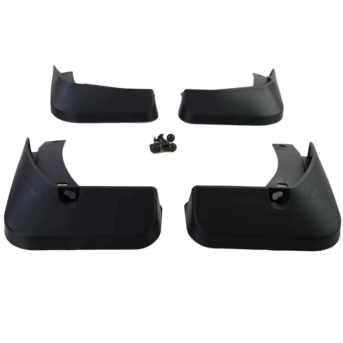 Paraspruzzi Set Anteriore e Posteriore Nero per Volkswagen Golf 7.5 17-19