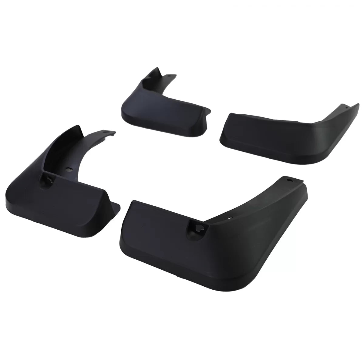 Paraspruzzi Set Anteriore e Posteriore Nero per Volkswagen Golf 7.5 17-19