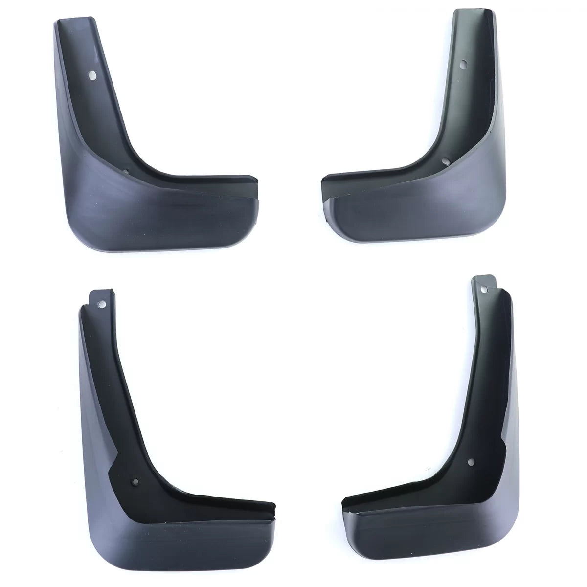 Paraspruzzi Anteriori e Posteriori Neri per Volkswagen Polo 5 6R 09-14