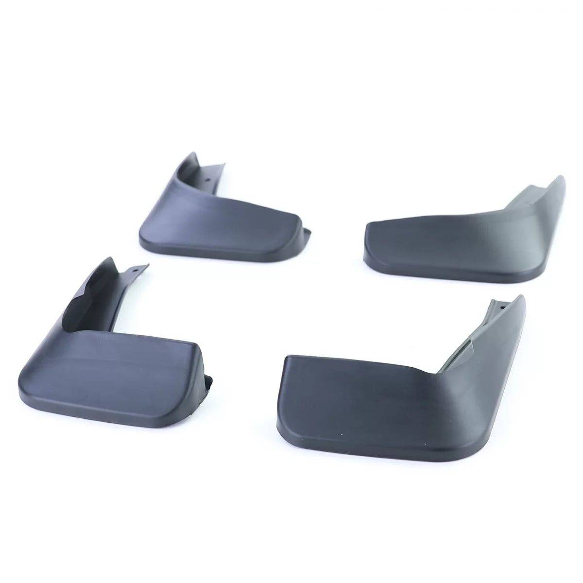 Paraspruzzi Anteriori e Posteriori Neri per Volkswagen Polo 5 6R 09-14