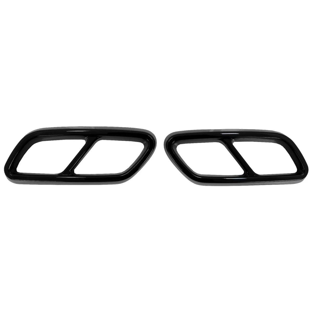 Terminali di Scarico Neri per Mercedes Classe C W206 S206 (2021-Up)