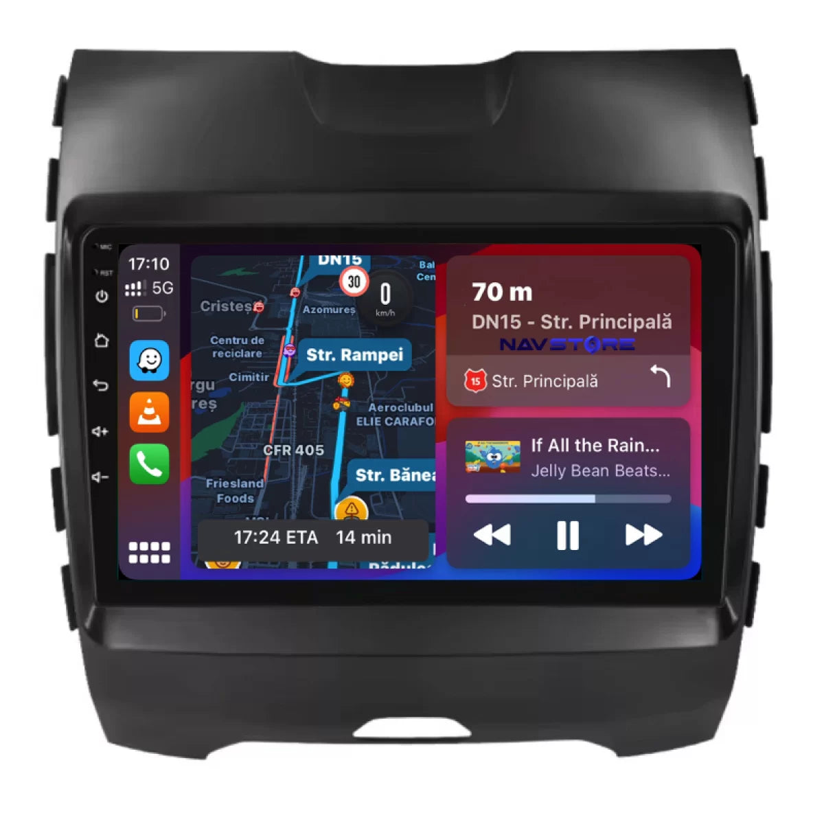 Navigatore 9 Pollici 1Gb Ram 32Gb Storage Carplay per Ford Edge 2015-2021