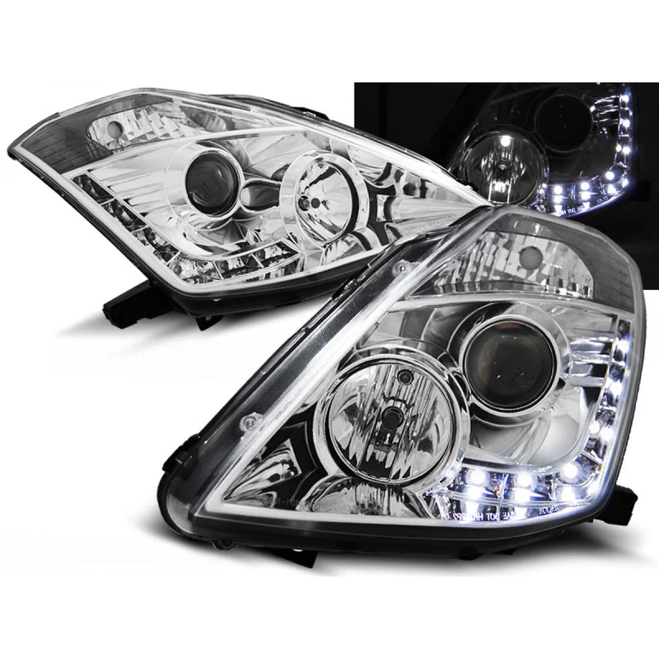 Fanale Daylight Cromato Anteriore Destro per Nissan 350z 03-05 D2S