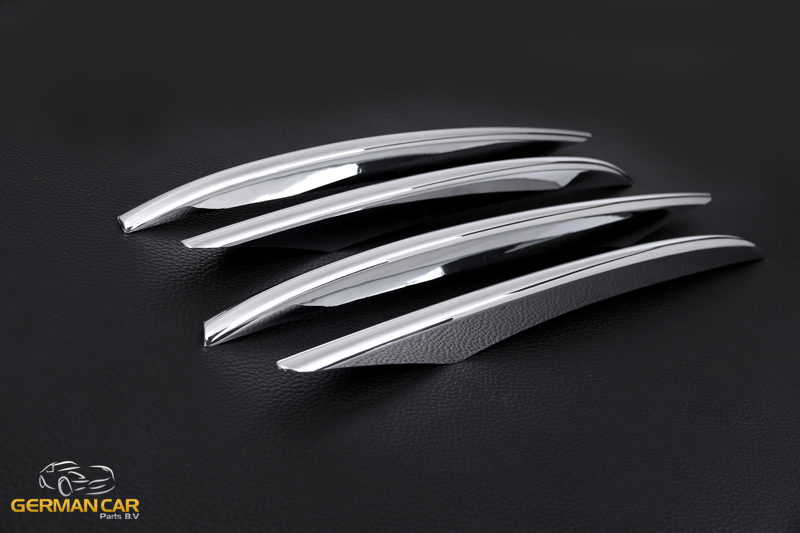 Paraurti Lista Pinne Cromate Tuning per Mercedes W213 Classe E 2016-2020