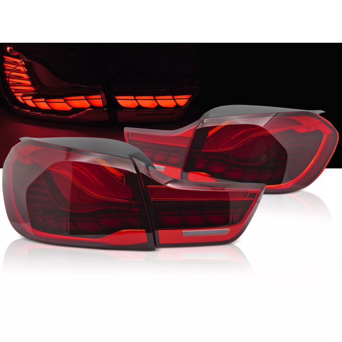 Fanali Posteriori Oled Rossi per BMW F32 F33 F36 F82 F83 2013-2021