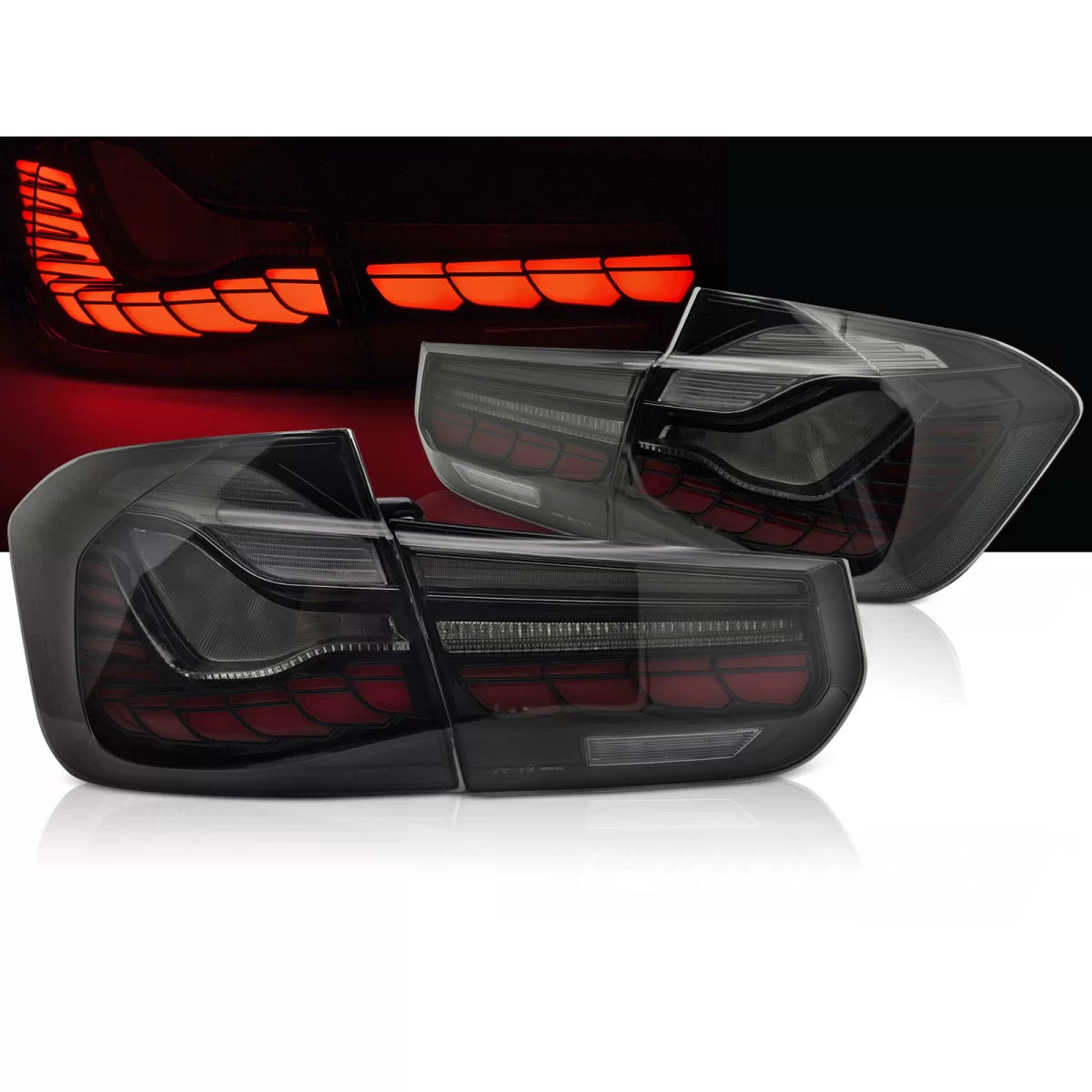 Fanali Posteriori Oled Fumé per BMW F30 11-18