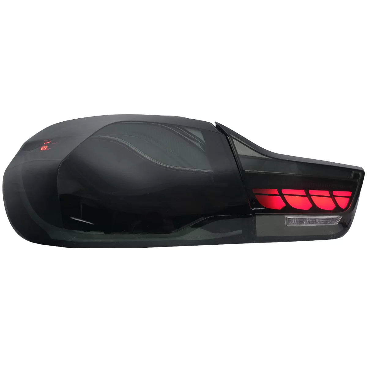 Fanali Posteriori Oled Rossi Fumé con Frecce Dinamiche per BMW Serie 4 F32 F33