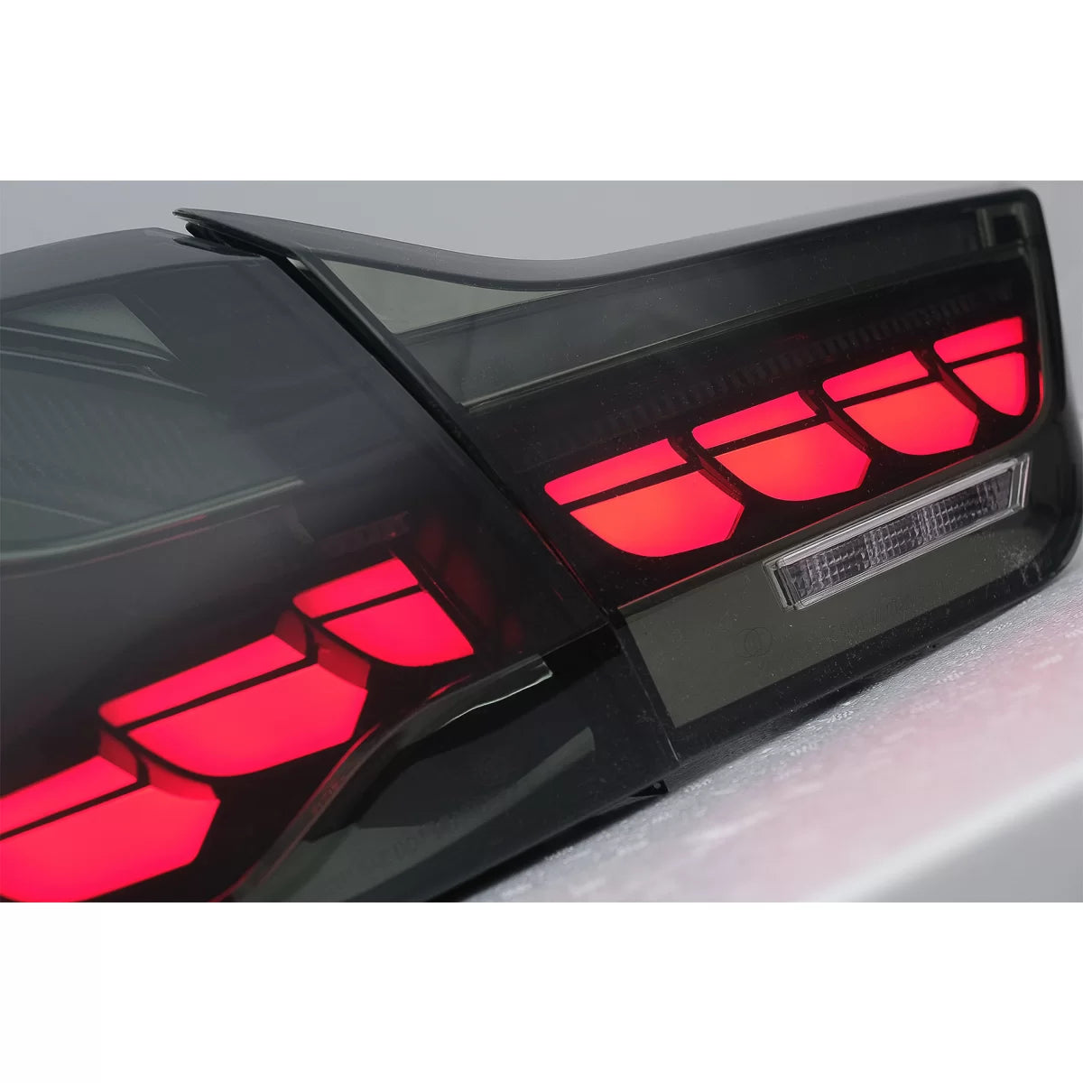 Fanali Posteriori Oled Rossi Fumé con Frecce Dinamiche per BMW Serie 4 F32 F33