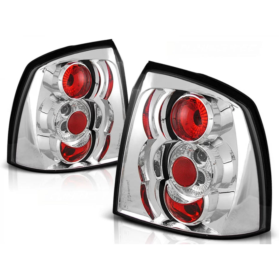 Fanale Anteriore Destro Cromato per Opel Astra G 09.97-02.04 3d/5d