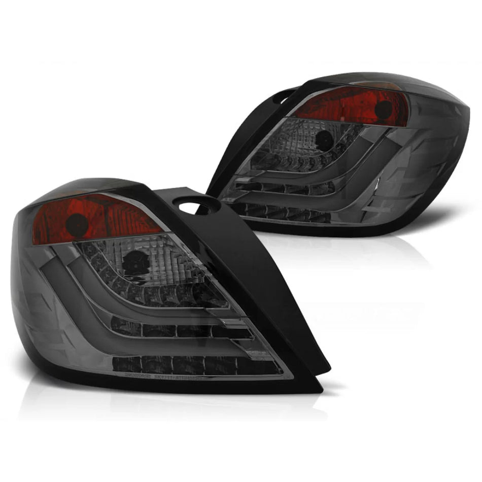 Fanale Posteriore Fumé LED 3D per Opel Astra H 03.04-09 3 Porte