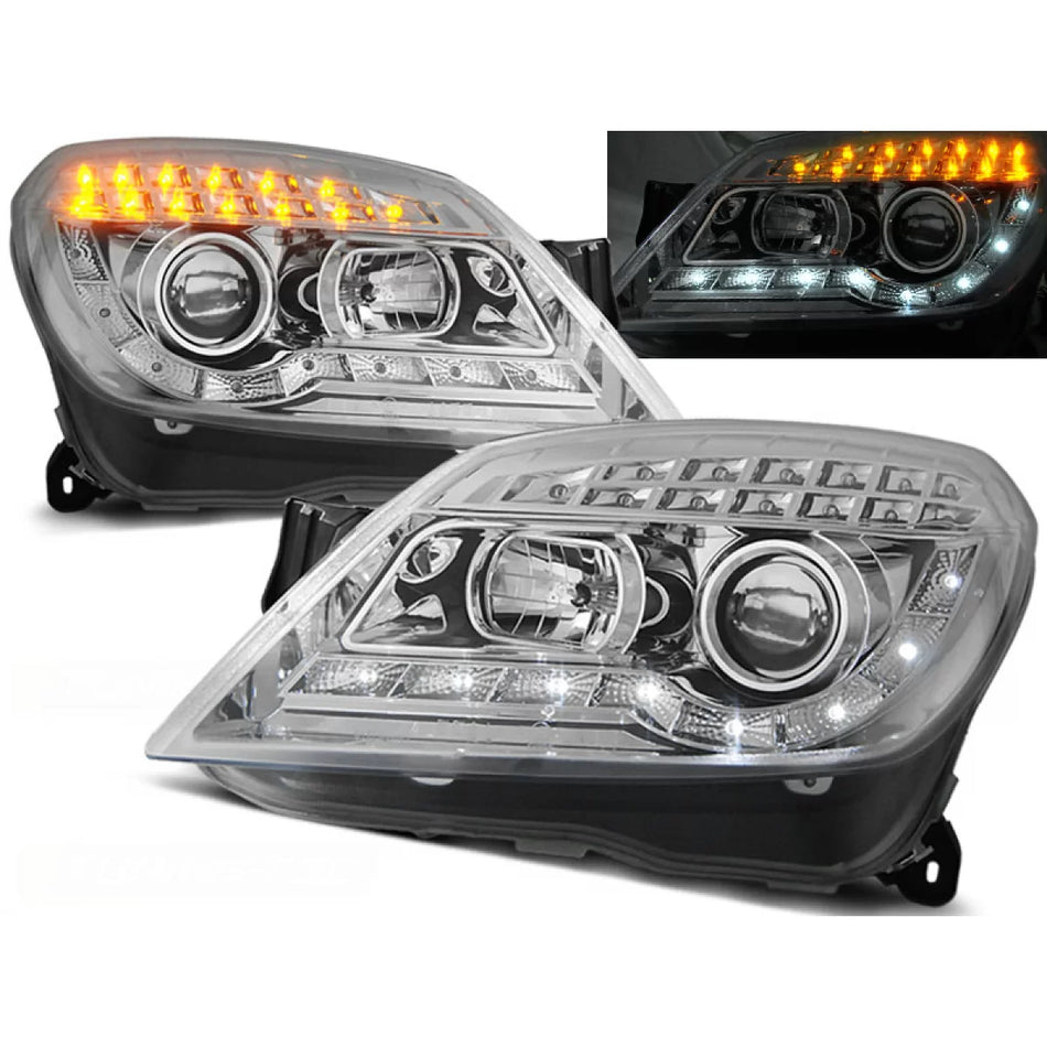 Fanale Daylight Cromato Anteriore Opel Astra H 03.04-10