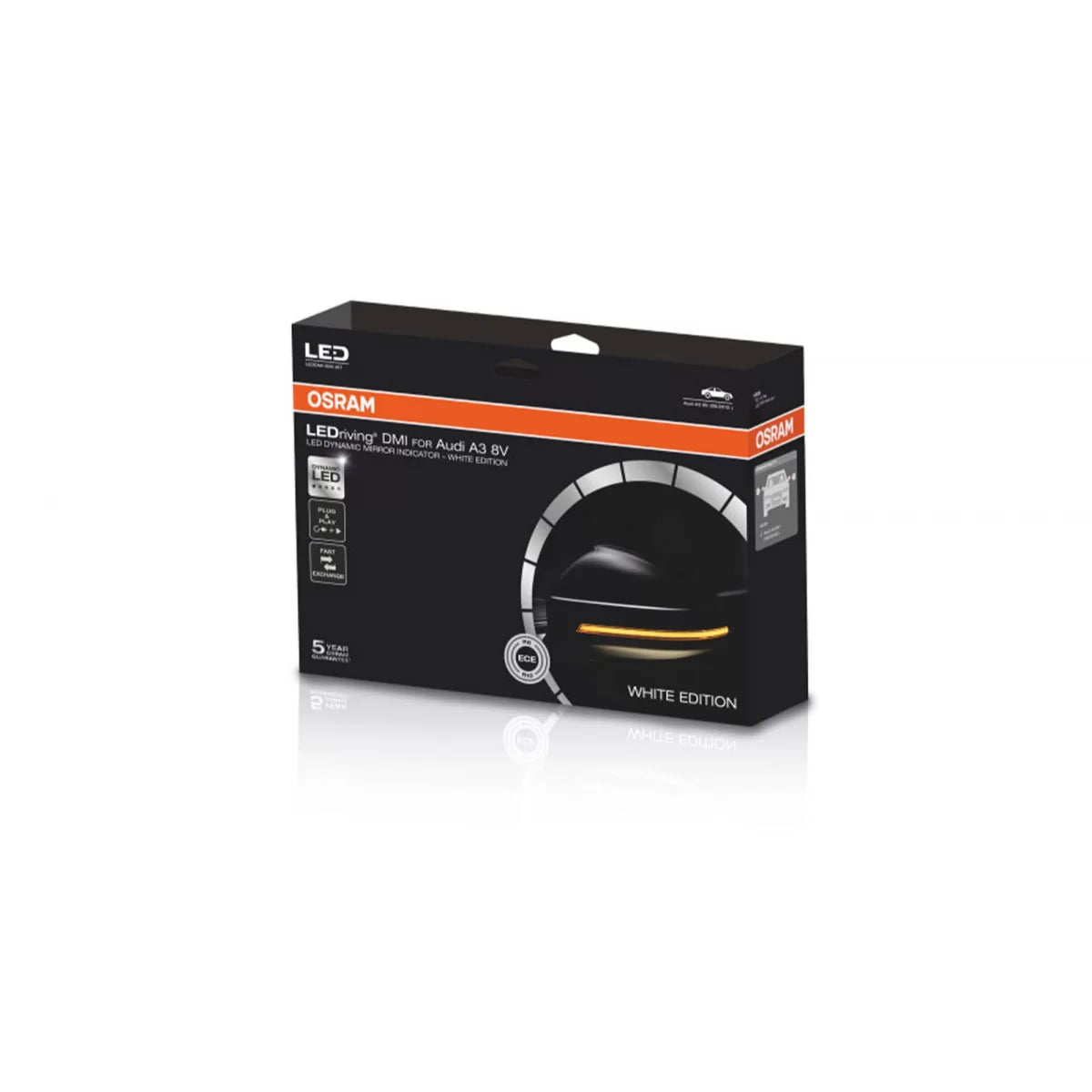 Frecce LED Dinamiche Cromate Anteriori per Audi A3 2013-2018