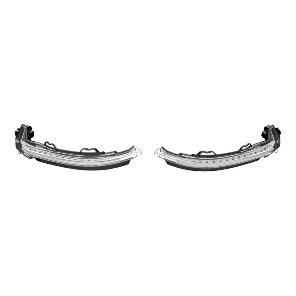 Frecce LED Cromate Dinamiche Anteriori Audi A4 B9 dal 2016