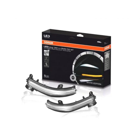 Freccia LED Dinamica Cromata per BMW Serie 1 F20 Specchietto